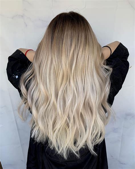 brown and blonde ombre extensions|More.